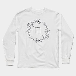 Scorpio Sign Long Sleeve T-Shirt